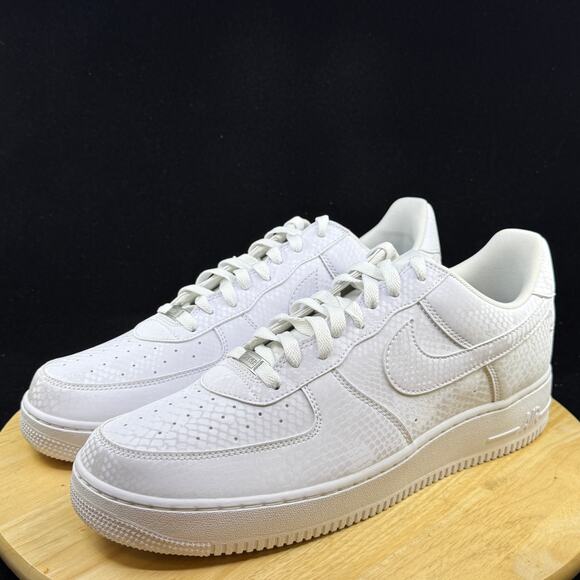 Nike Air Force 1 Low Mens Size 11.5 White Kobe Mamba Casual IB0018 100 NEW main image 6